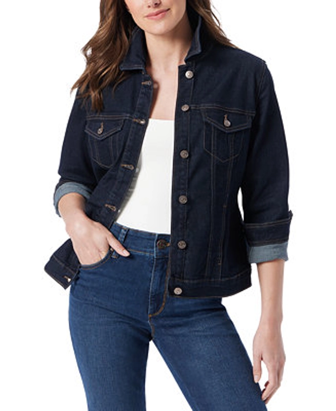 Gloria Vanderbilt Women's Amanda Classic Denim Jacket - Macy's 