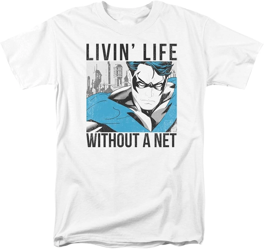 Popfunk Classic Nightwing Livin' Life Without a Net T Shirt