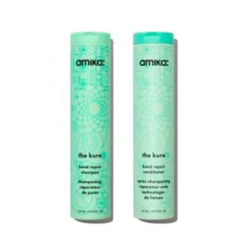 amika the kure repair set shampoo + conditioner