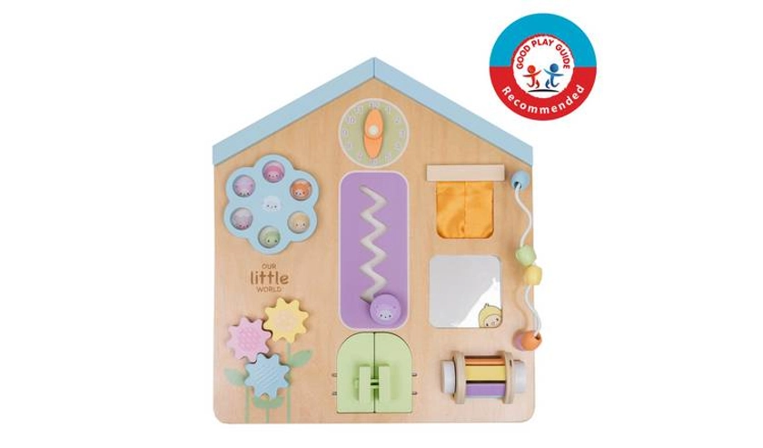 Our Little World Wooden Sensory Busy Board