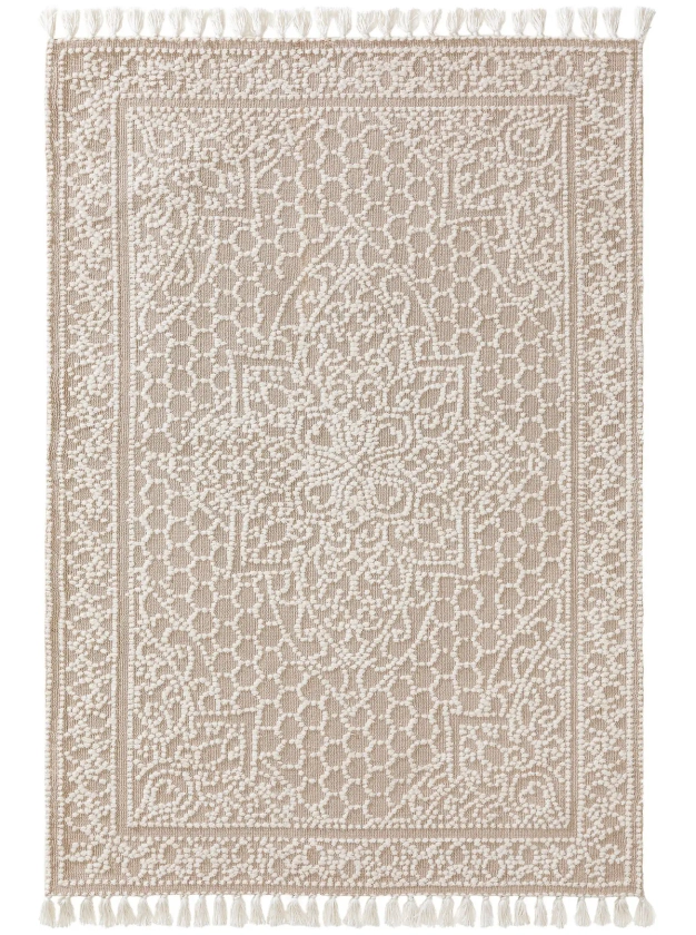 Découvrez Tapis Elias Beige en différentes tailles