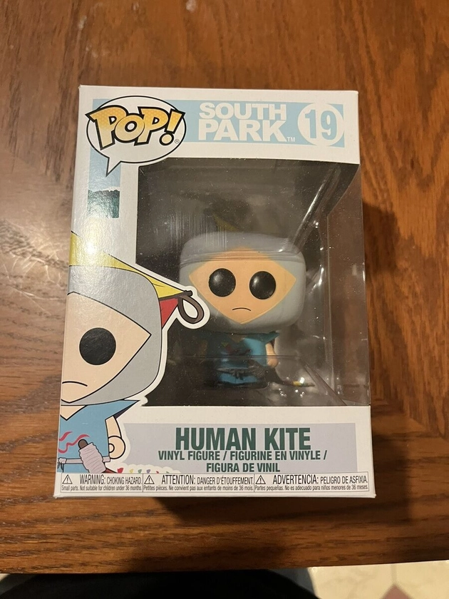 Pop! South Park Human Kite 19 Funko W/ Protector Good Shape