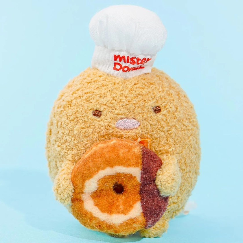 Sumikko Gurashi x Mister Donut Plushie - Tonkatsu / Mini