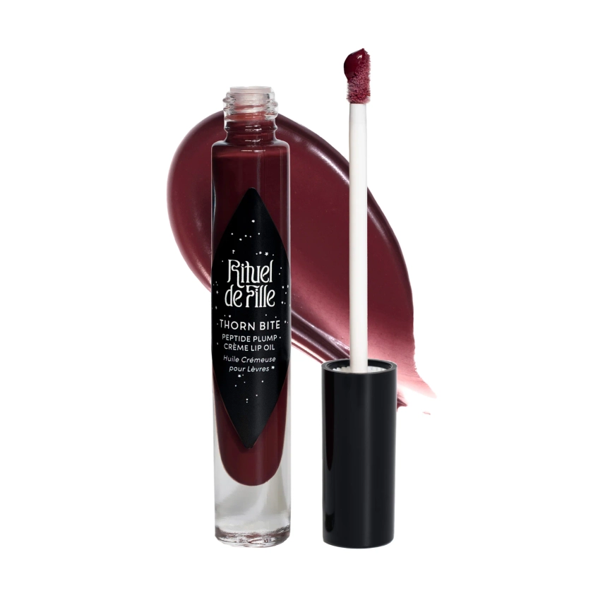 Thorn Bite Peptide Plump Crème Lip Oil: Rose Fruit