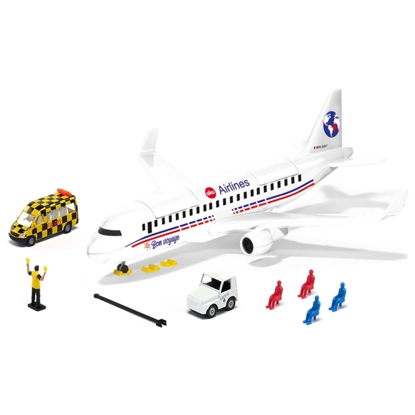 Siku - Avion de Ligne Français Avec Accessoires | Smyths Toys France