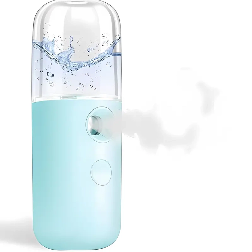 Facial Steamer Handy Usb Rechargeable Mist - Temu