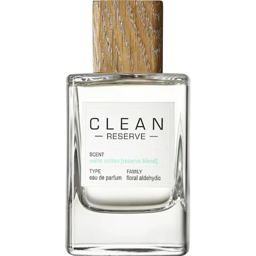 Warm Cotton Eau de Parfum Spray by CLEAN Reserve ❤️ Buy online | parfumdreams