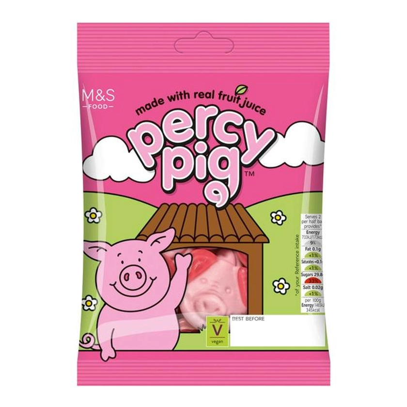 M&S Percy Pig Fruit Gums | Ocado