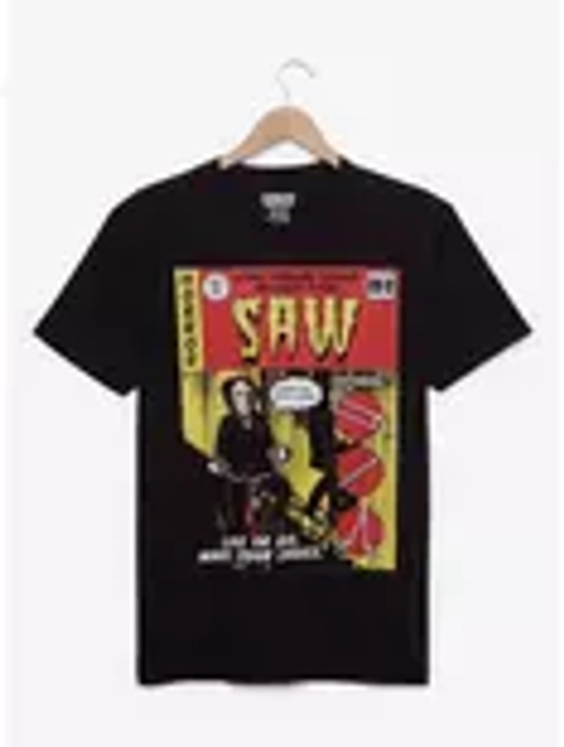 Saw Comic Cover T-Shirt - BoxLunch Exclusive | BoxLunch