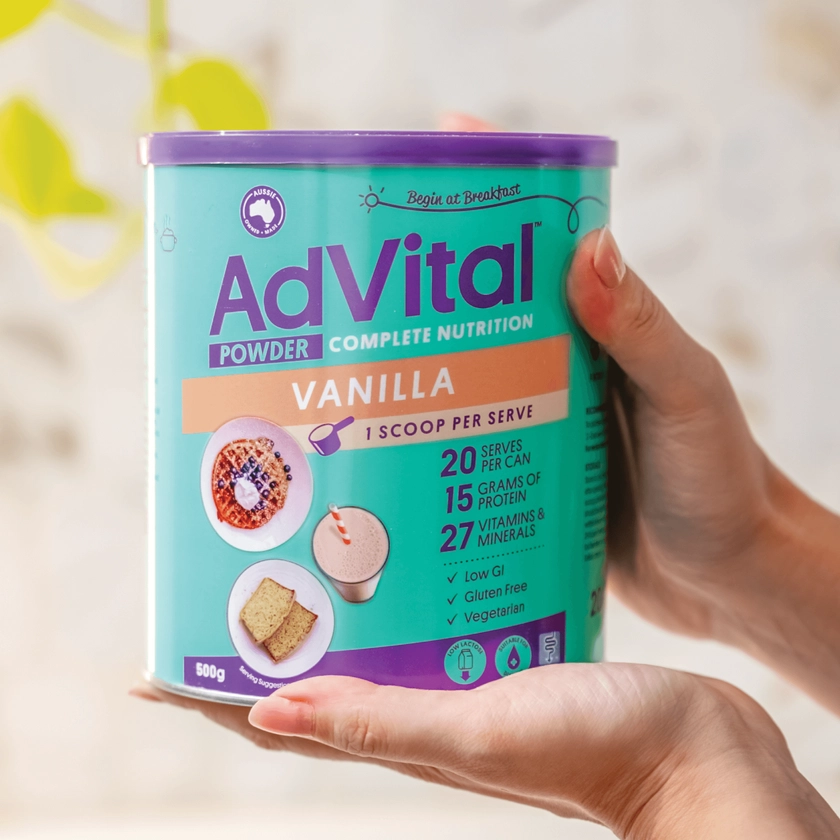 AdVital Nutritionally Complete Vanilla Powder