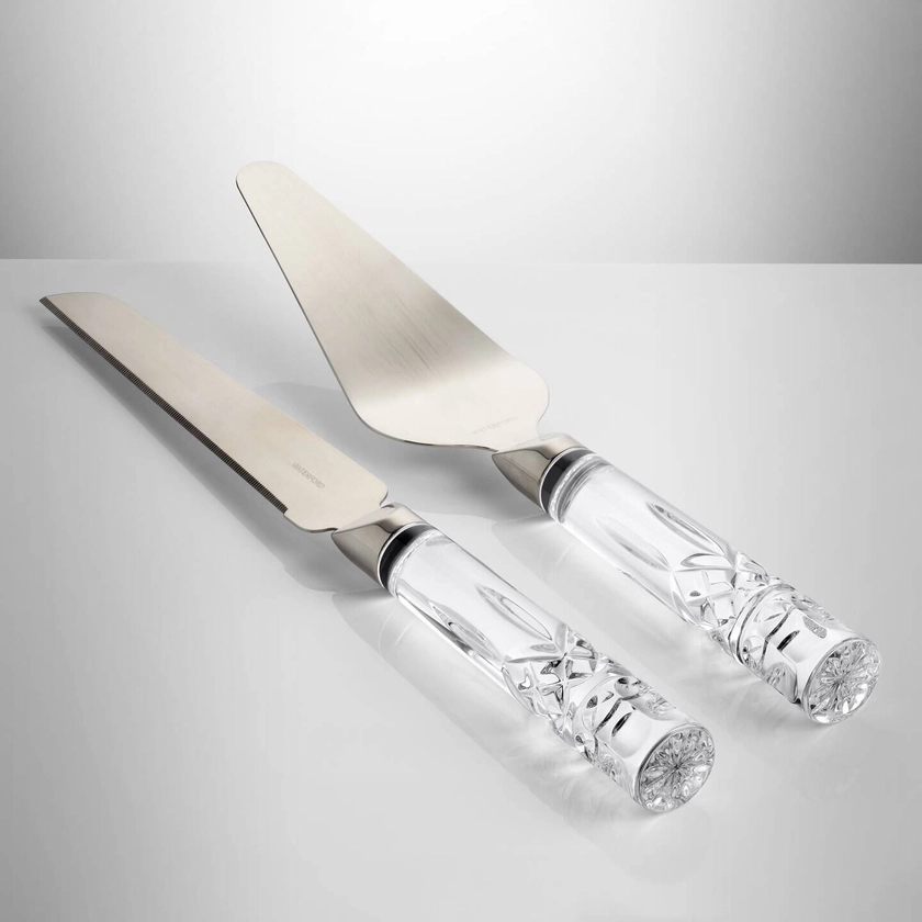 Lismore Cake Knife & Server Set | Waterford