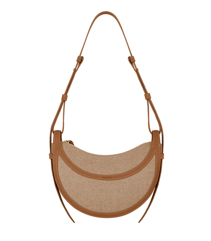 Polène | Sac - Numéro dix - Tissé Duo Camel