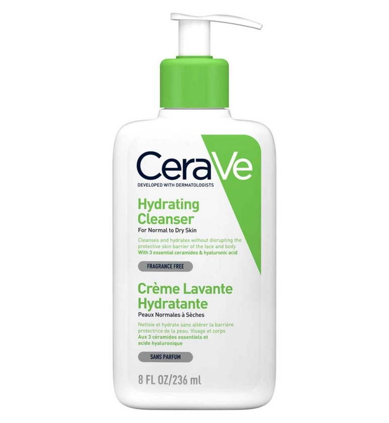 CeraVe Hydrating Cleanser for Normal to Dry Skin