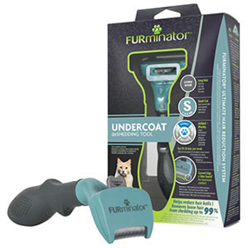 FURminator Undercoat deShedding Tool for Long Hair Cats | Pets At Home