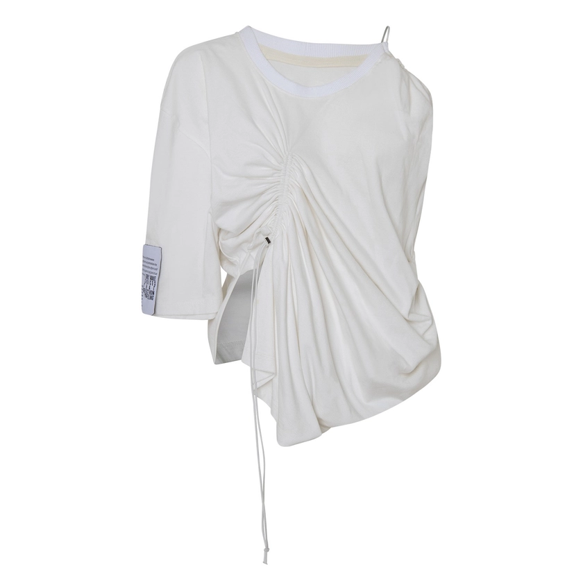 Curt Deconstructed White Top by CASSUM