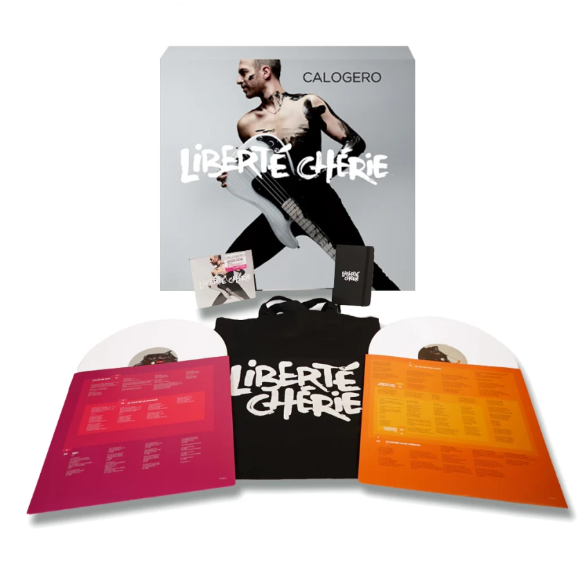 Calogero - Liberté Chérie - Coffret Collector - VinylCollector Official FR