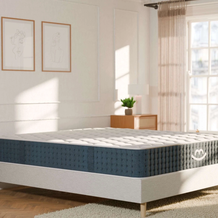 Matelas hybride premium Jade - mémoire de forme - 27cm