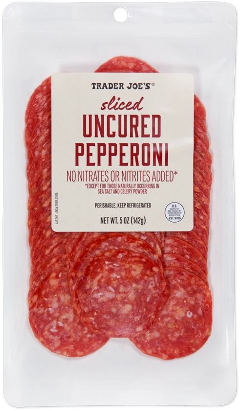 Sliced Uncured Pepperoni