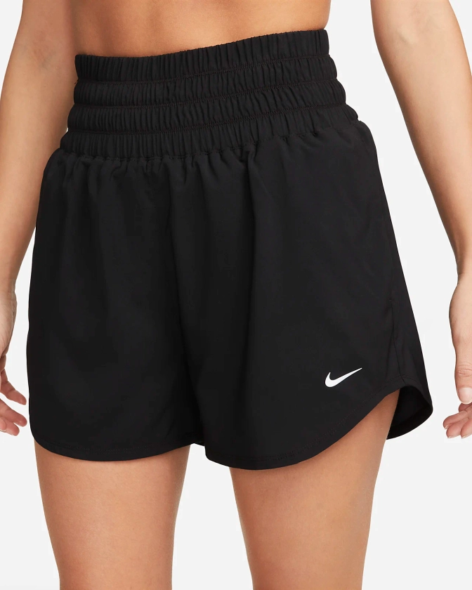 Short taille ultra-haute avec sous-short intégré 8 cm Dri-FIT Nike One pour femme. Nike FR
