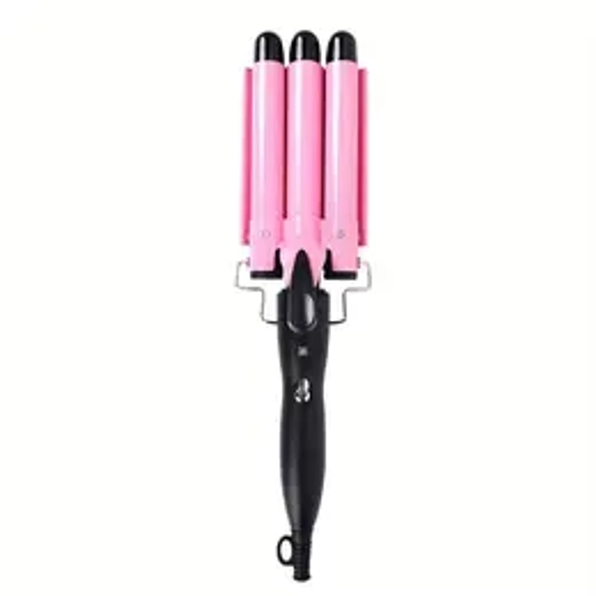 3-barrel Hair Curler, Electric Heated Hair Curler, Hair Styling Tool for Women, Efficient Hair Styling Tools