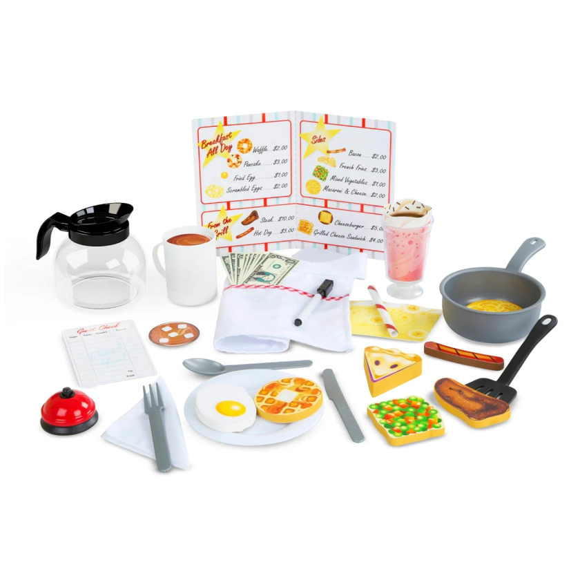 Star Diner Restaurant Playset | Play Diner Food & Accessories