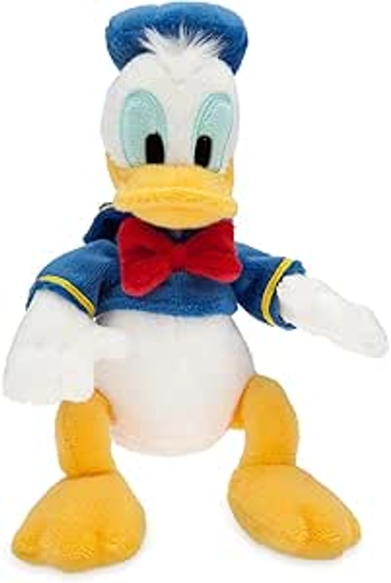 Amazon.com: Disney Donald Duck Plush - Mini Bean Bag - 8 Inches, Mickey and Friends, Cuddly Classic Toy Character in Classic Sailor's Outfit, Suitable for All Ages 0+ : Toys & Games