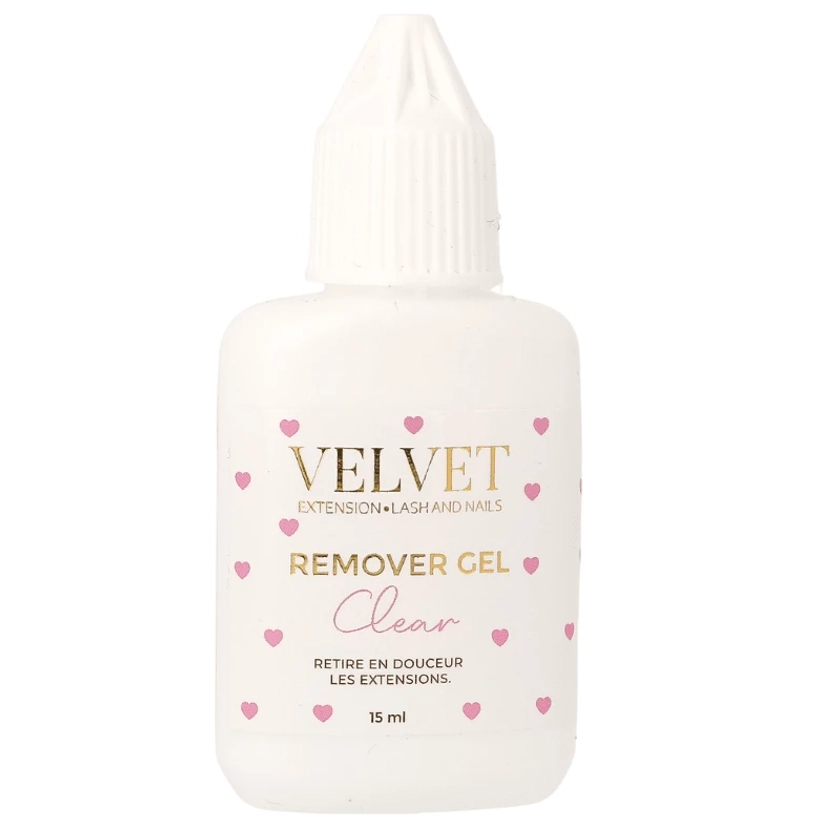 Remover gel clear transparent - Velvet-extensions