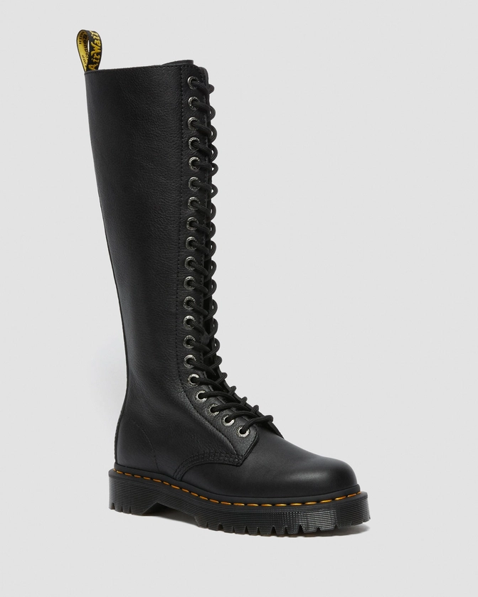 Boots montantes 1B60 Bex en cuir Pisa en Noir | Dr. Martens