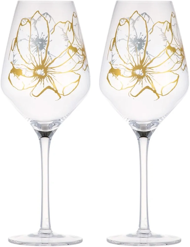 Maxwell & Williams Estelle Michaelides Enchantment Wine Glass 520ML Set of 2 Gift Boxed : Amazon.com.au: Kitchen & Dining