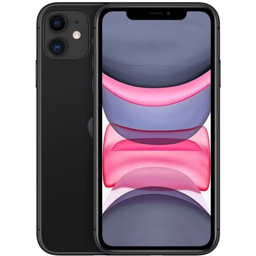 APPLE iPhone 11 128 Go Noir - Reconditionné - Très bon état