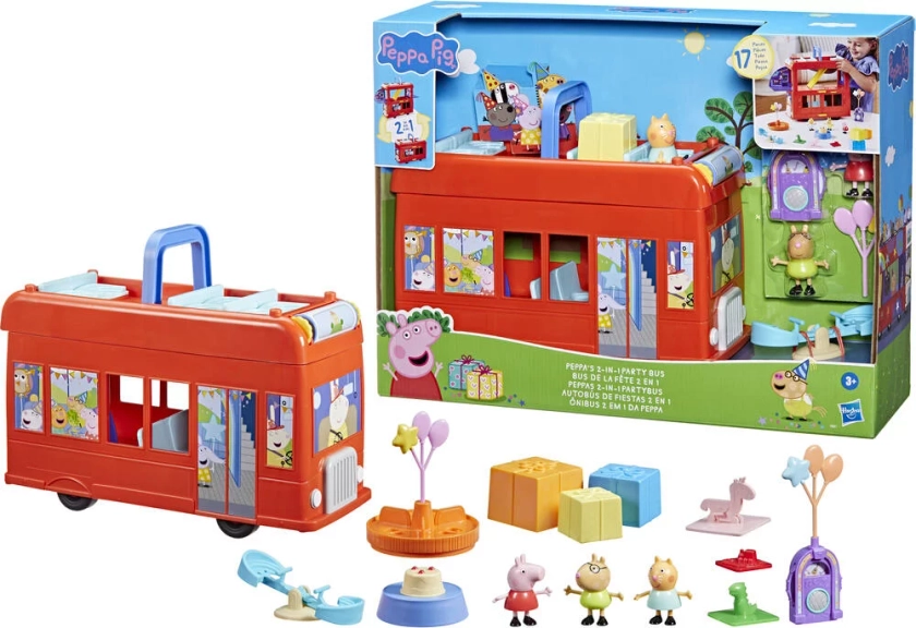 PEPPA PIG - LE BUS EN FETE 2 EN 1