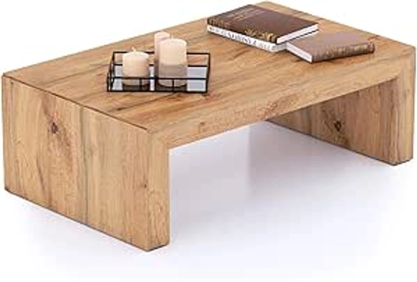 Mobili Fiver, Table Basse Angelica Bois Rustique, Mélaminé, Table Basse de salon, Made in Italy : Amazon.fr: Cuisine et Maison