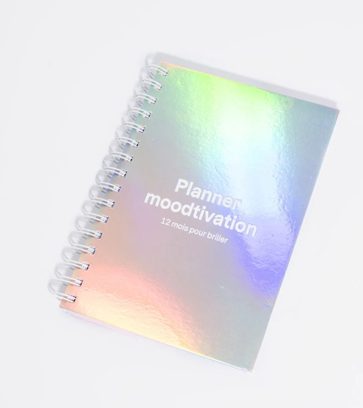 Planner Mensuel Moodtivation - 12 mois pour briller