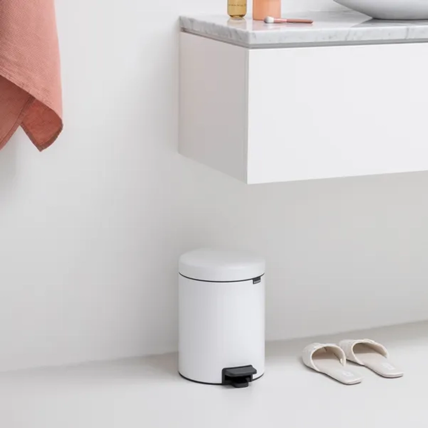 Brabantia White 4L Recycle Bin