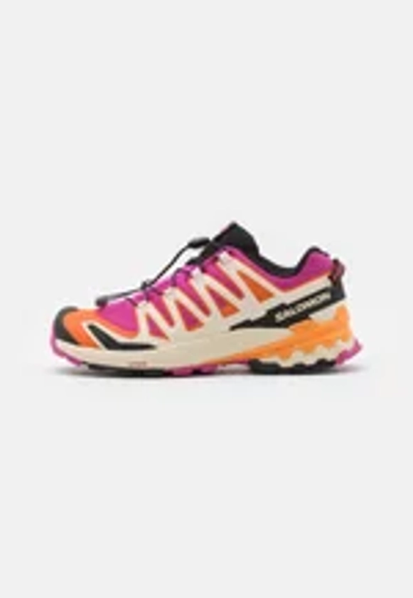 XA PRO 3D V9 - Chaussures de running - rose violet/dragon fire/papaya