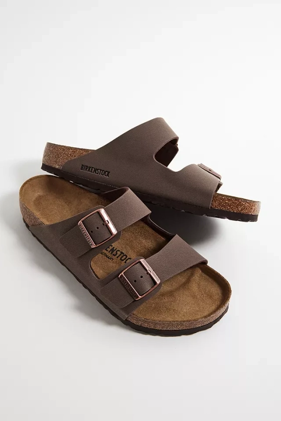 Birkenstock Mocca Suede Arizona Sandals