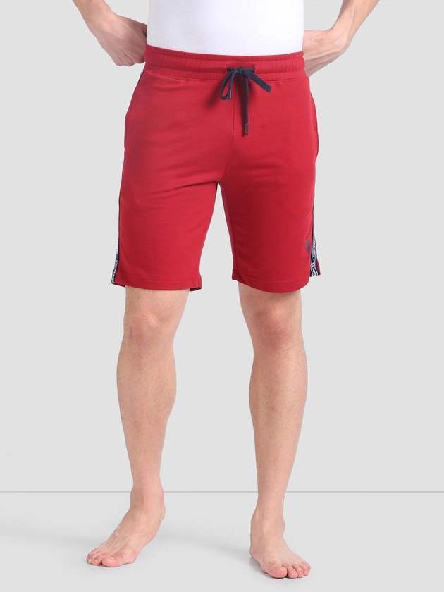 U.S. Polo Assn. Men Mid-Rise Quick Moisture Absorbance Shorts