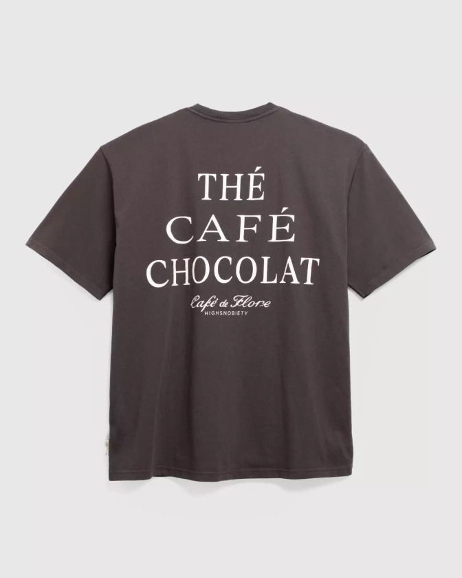 Café de Flore x Highsnobiety – Chocolat T-Shirt Brown