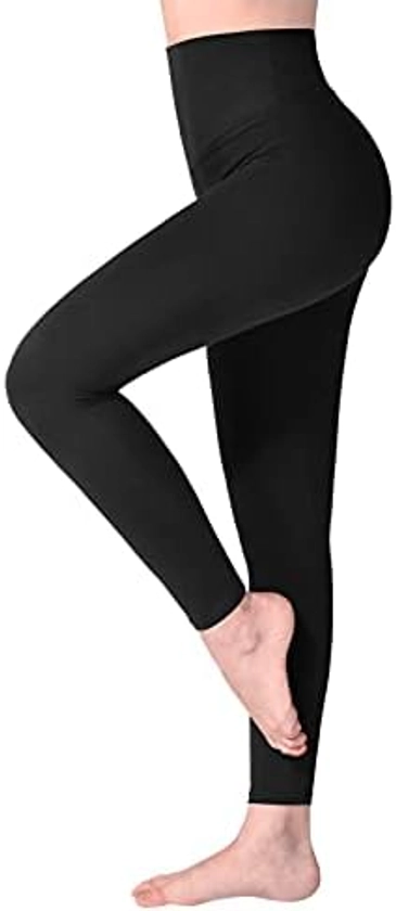 SINOPHANT Legging met Hoge Taille voor Vrouwen - Boterachtig Zacht Niet Transparante Legging Voor Buikcontrole, Plus-maat Workout Gym Yoga Rekbare Broek : Amazon.nl: Kleding, schoenen & sieraden