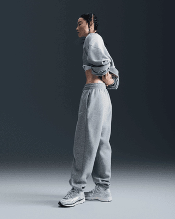 Nike Sportswear Phoenix Fleece Women's High-Waisted Oversized Tracksuit Bottoms