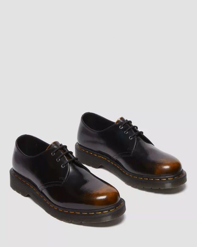 1461 Brush Off Leren Oxford Schoenen in Multi | Dr. Martens