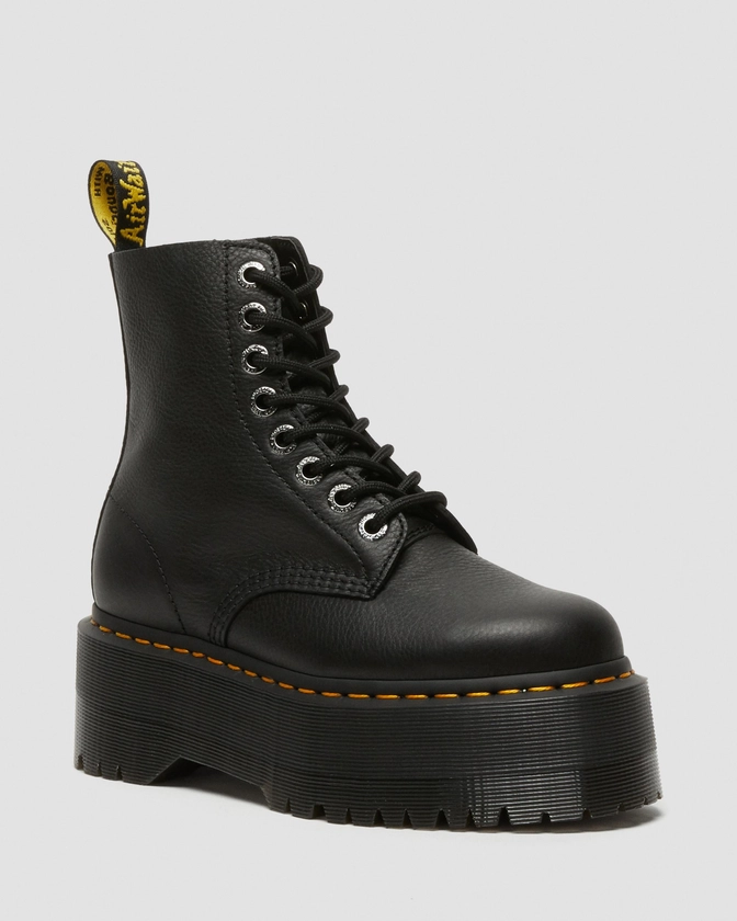 1460 Max Leather Platform Boots in Black | Dr. Martens