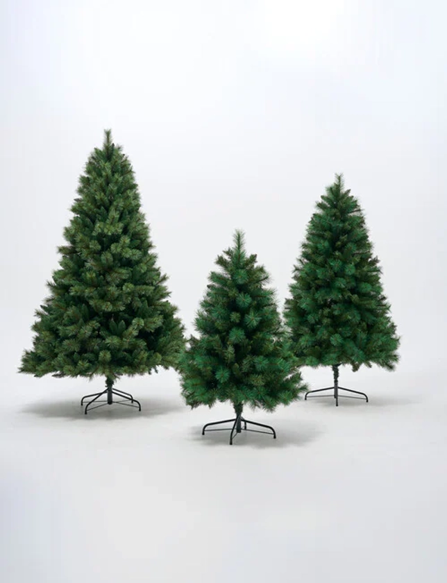 Christmas Shop Faux Portland Pine Christmas Tree, 6ft, Green