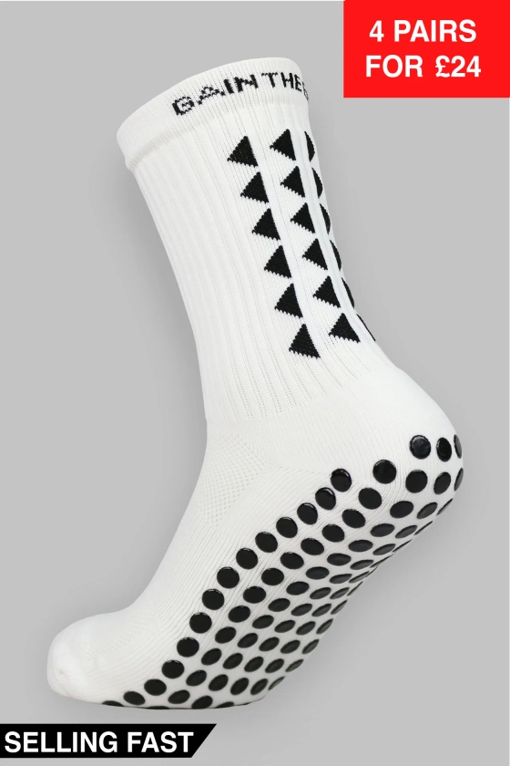 GRIP SOCKS 2.0 MidCalf Length - White