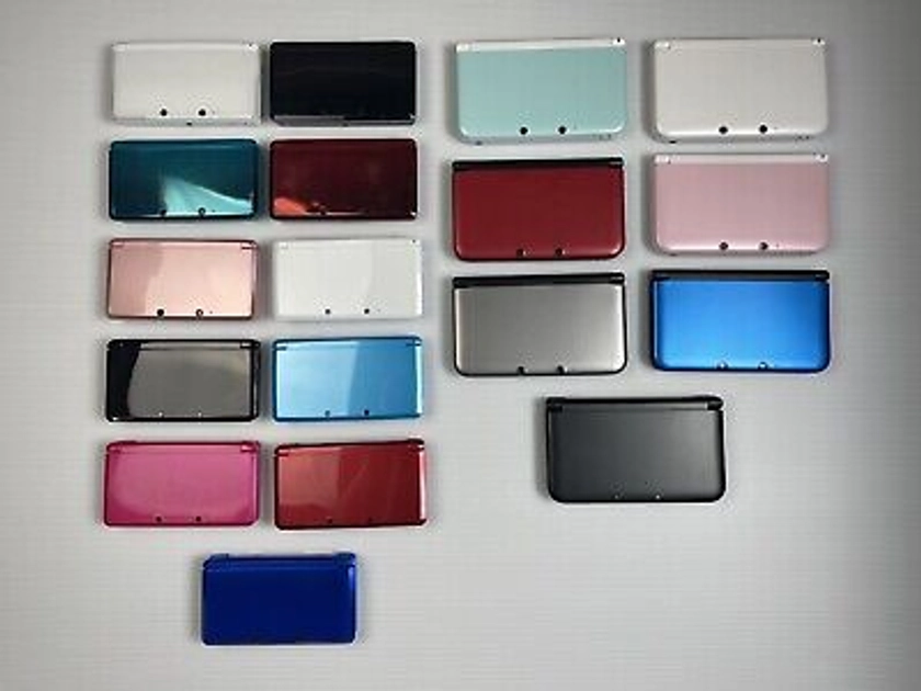 Nintendo 3DS / 3DS XL LL Region Free Console Bundle Red Blue Pink White Black | eBay