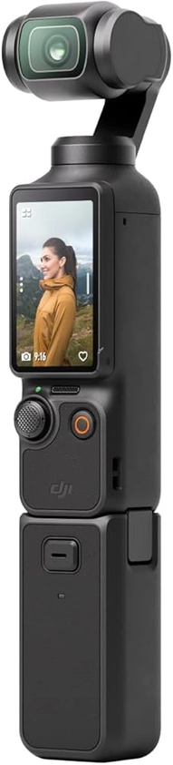 Bundle DJI Osmo Pocket 3 Extension d’énergie, Cam. de Vlogging avec Poignée Batterie pour 4 h d’enr., max. CMOS 1'' et 4K/120 ips, Stabilisation à 3 axes, Suivi Facial/Objet, Cam. vidéo pour YouTube