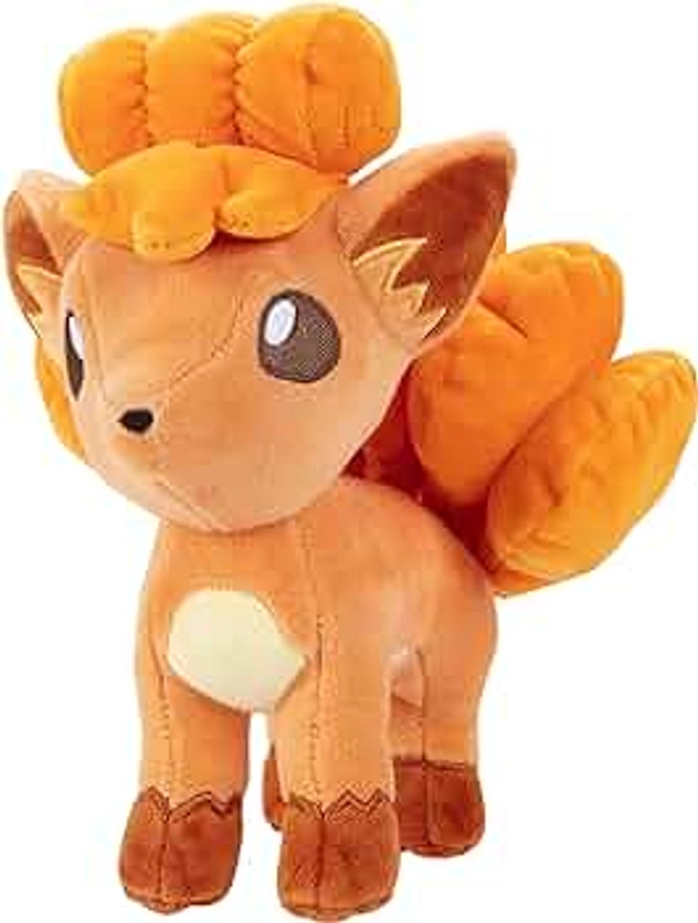 Pokémon Vulpix 8" Plush - Officially Licensed - Quality & Soft Stuffed Animal Toy - Generation One - Great Gift for Gift for Kids, Boys & Girls & Fans of Pokemon