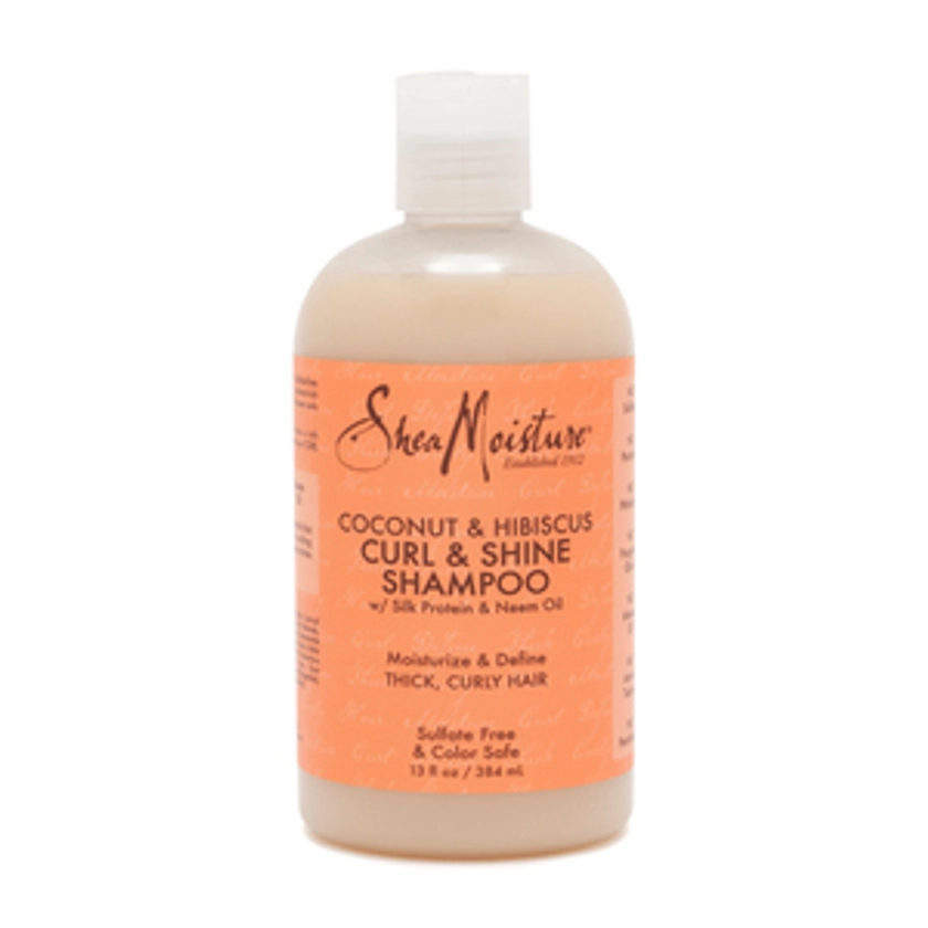 SheaMoisture Coconut & Hibiscus Curl & Shine Shampoo 384mL