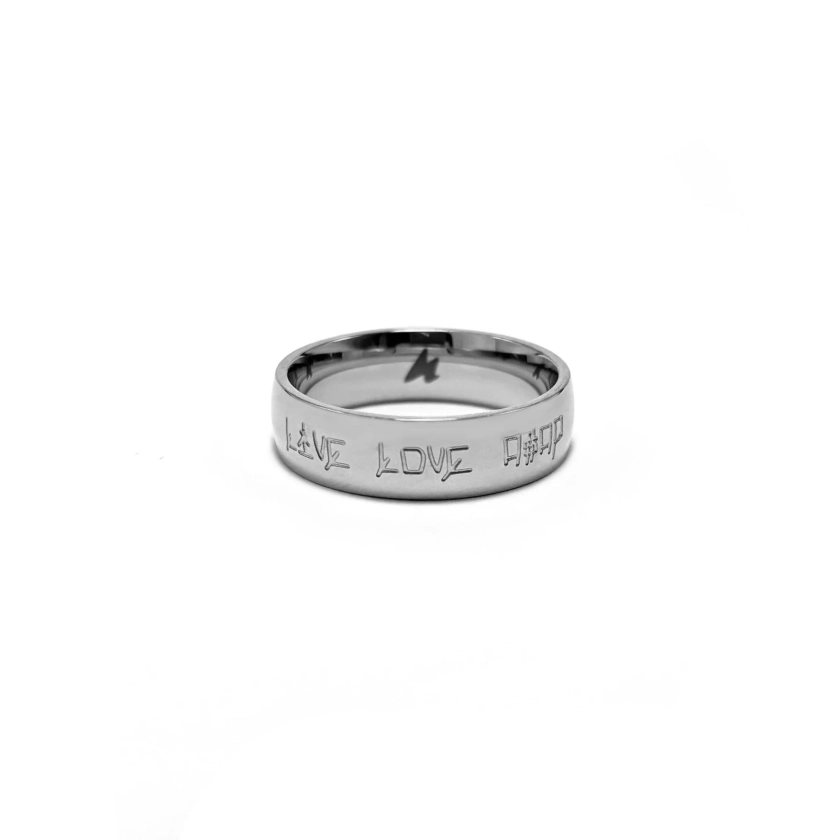 L.L.A$AP ring silver