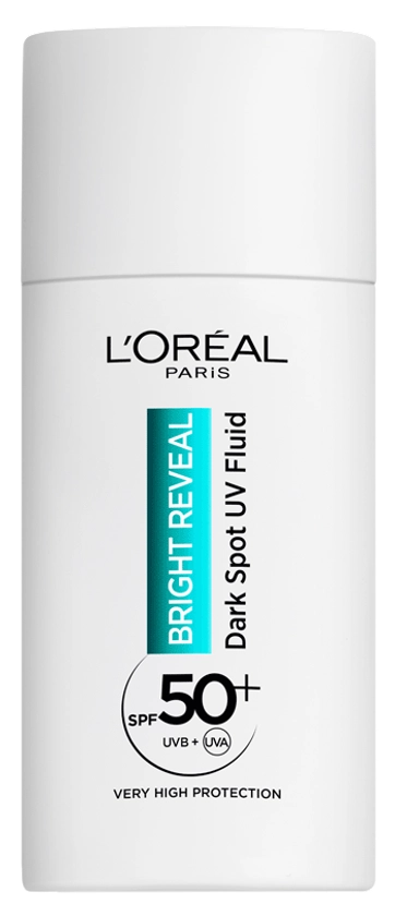Bright Reveal Dark Spot UV Fluid SPF 50+, Niacinamide | Skin Care | L'Oréal Paris